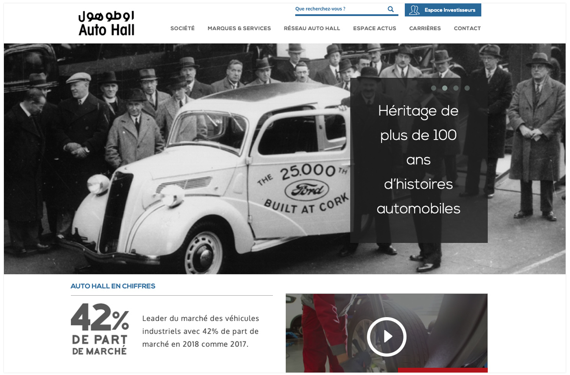 conception site web casablanca