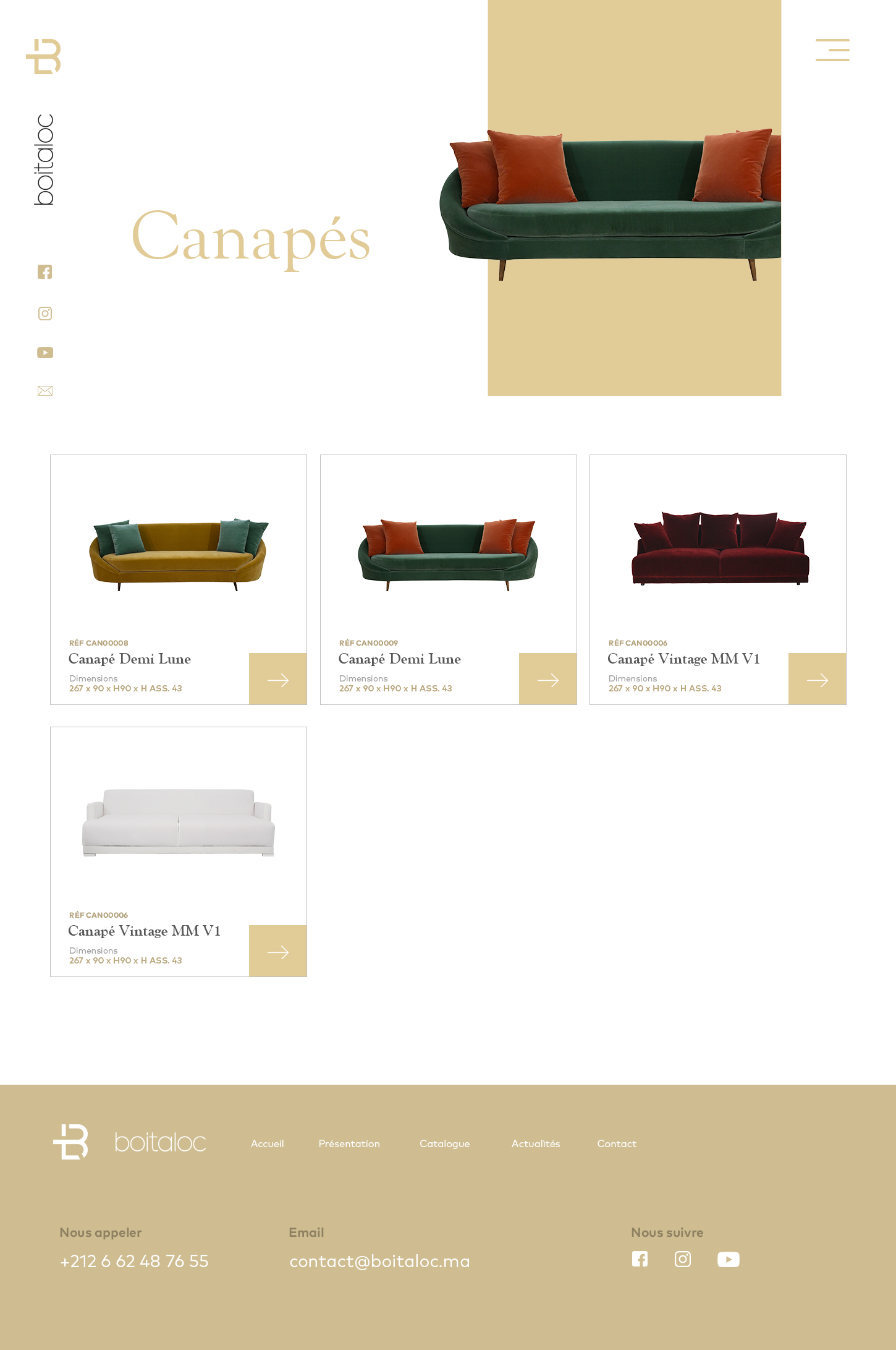 homepage boitaloc liste produits